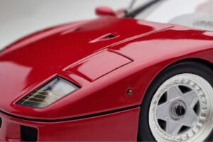 Ferrari F40 Roșu Metalizat Asia Exclusive Kyosho 1:18 08416RM-G Metal - imaginea 9 din 14