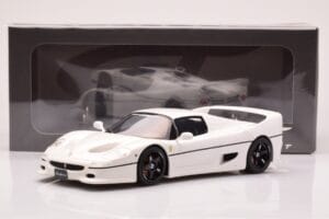 Ferrari F50 LBWK Liberty Walk Alb GT Spirit 1:18 GT437 Rășină - imaginea 6 din 6