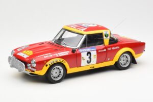 Fiat 124 Abarth #3 Barbasio / Sodano East African Safari Rally 1974 Sun Star 1:18 4952