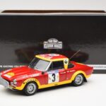 Fiat 124 Abarth #3 Barbasio / Sodano East African Safari Rally 1974 Sun Star 1:18 4952 - image 8 of 8