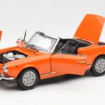 Fiat 124 BS Portocaliu Sun Star 1:18 4906 - image 2 of 8