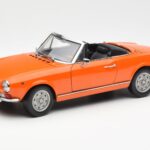 Fiat 124 BS Portocaliu Sun Star 1:18 4906