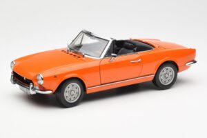 Fiat 124 BS Portocaliu Sun Star 1:18 4906