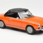 Fiat 124 BS Portocaliu Sun Star 1:18 4906 - image 6 of 8