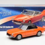 Fiat 124 BS Portocaliu Sun Star 1:18 4906 - image 8 of 8