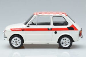 Fiat 126 Abarth Alb MCG 1:18 MCG18325 Metal - imaginea 3 din 6