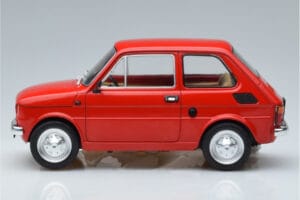 Fiat 126 Roșu MCG 1:18 MCG18323 Metal - imaginea 3 din 6