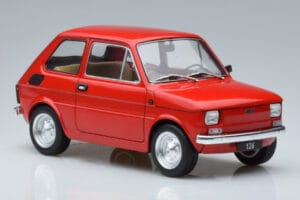 Fiat 126 Roșu MCG 1:18 MCG18323 Metal - imaginea 4 din 6
