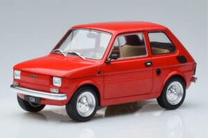 Fiat 126 Roșu MCG 1:18 MCG18323 Metal