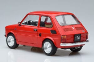Fiat 126 Roșu MCG 1:18 MCG18323 Metal - imaginea 5 din 6