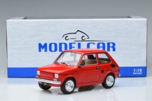 Fiat 126 Roșu MCG 1:18 MCG18323 Metal - imaginea 6 din 6
