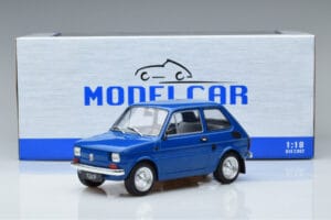 Fiat 126P Albastru MCG 1:18 MCG18324 Metal - imaginea 6 din 6