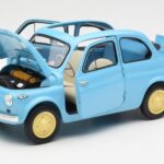 Fiat Nuova 500 Celeste Albastru Kyosho 1:18 08966LB - image 2 of 8