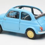 Fiat Nuova 500 Celeste Albastru Kyosho 1:18 08966LB - image 7 of 8