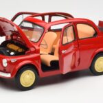 Fiat Nuova 500 Coral Roșu Kyosho 1:18 08966R - image 2 of 8