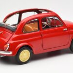 Fiat Nuova 500 Coral Roșu Kyosho 1:18 08966R - image 3 of 8