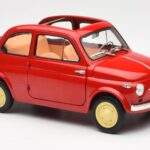 Fiat Nuova 500 Coral Roșu Kyosho 1:18 08966R - image 6 of 8
