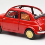 Fiat Nuova 500 Coral Roșu Kyosho 1:18 08966R - image 7 of 8
