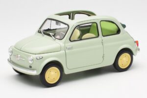 Fiat Nuova 500 Clear Verde Kyosho 1:18 08966LG