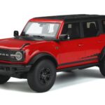 Ford Bronco 4-Door Wildtrak Roșu GT Spirit 1:18 GT360