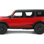 Ford Bronco 4-Door Wildtrak Roșu GT Spirit 1:18 GT360 - image 3 of 5