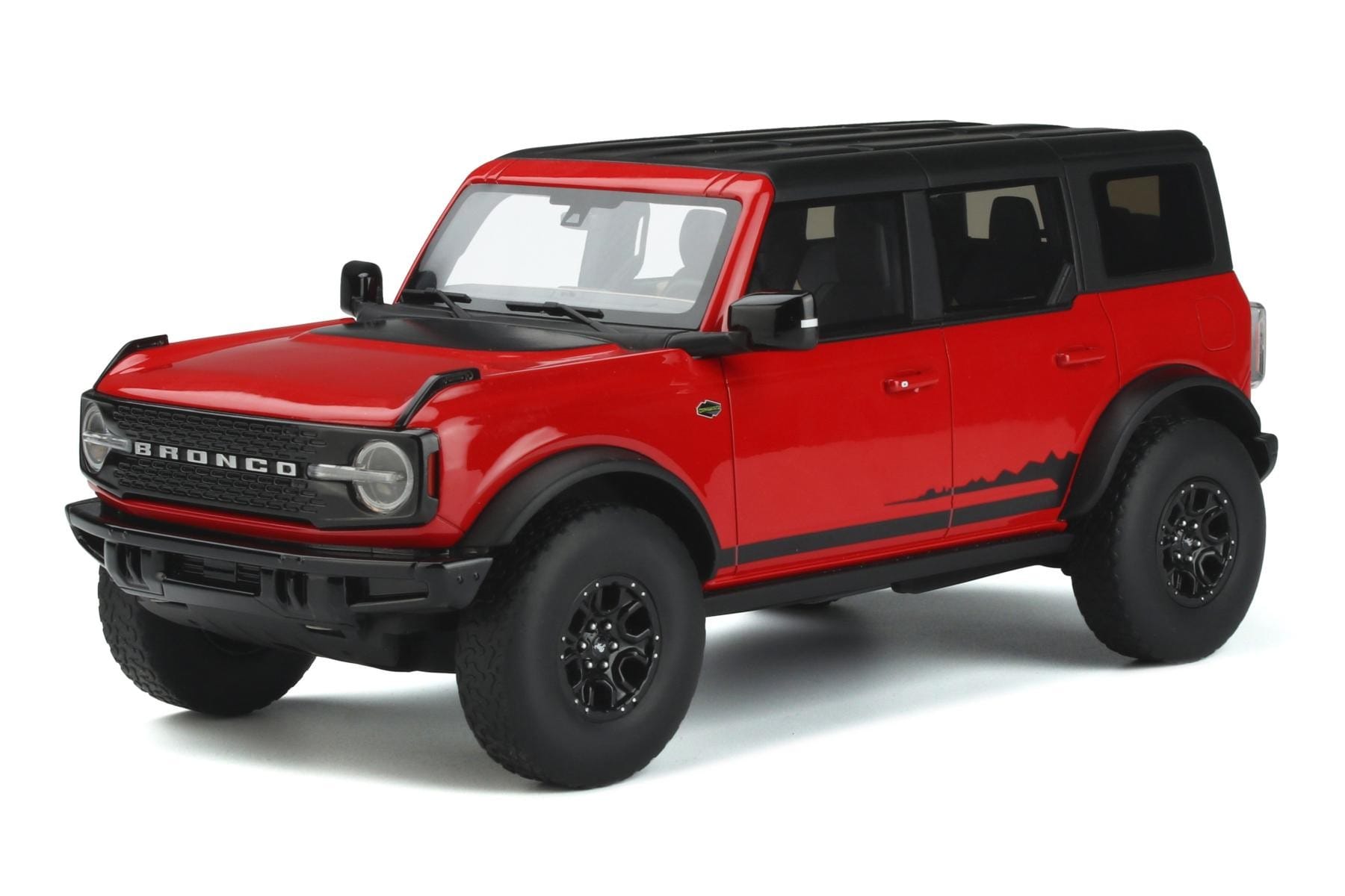 Ford Bronco 4-Door Wildtrak Roșu GT Spirit 1:18 GT360 Rășină
