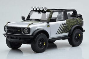 Ford Bronco RTR Iconic Argintiu GT Spirit 1:18