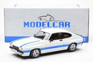 Ford Capri Mk2 X-Pack Alb MCG 1:18 MCG18347 Metal - imaginea 6 din 6