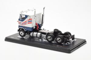 Ford CL 9000 Alb Albastru IXO 1:43 TR177 Metal - imaginea 2 din 4