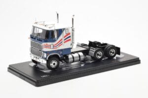 Ford CL 9000 Alb Albastru IXO 1:43 TR177 Metal - imaginea 3 din 4