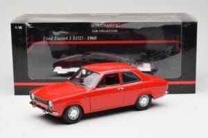 Ford Escort Mk1 RHD Roșu Minichamps 1:18 150081070 Metal - imaginea 8 din 8