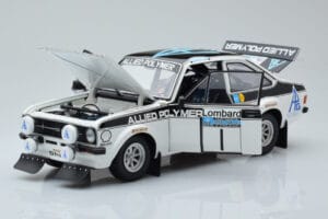 Ford Escort RS 1800 Allied Polymer #1 T. Makinen / H. Liddon Winner RAC Rally 1975 Minichamps 1:18 100758401 Metal - imaginea 2 din 8