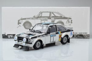 Ford Escort RS 1800 Allied Polymer #1 T. Makinen / H. Liddon Winner RAC Rally 1975 Minichamps 1:18 100758401 Metal - imaginea 8 din 8