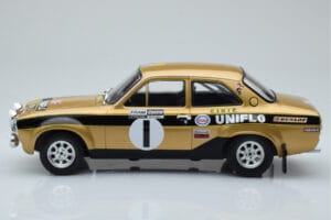 Ford Escort Mk1 RS1600 Night Version #1 R. Clark / J. Porter Rally Wales 1972 IXO 1:18 18RMC100 Metal - imaginea 3 din 6