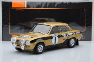 Ford Escort Mk1 RS1600 Night Version #1 R. Clark / J. Porter Rally Wales 1972 IXO 1:18 18RMC100 Metal - imaginea 6 din 6