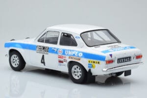 Ford Escort Mk1 RS1600 Night Version #4 R. Clark / T. Mason RAC Rally 1972 IXO 1:18 18RMC101 Metal - imaginea 5 din 6