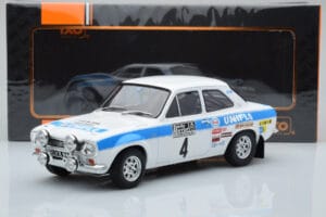 Ford Escort Mk1 RS1600 Night Version #4 R. Clark / T. Mason RAC Rally 1972 IXO 1:18 18RMC101 Metal - imaginea 6 din 6