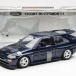 Ford Escort RS Cosworth Albastru Metallic UT Models 1:18 180082101-R1 - image 2 of 6