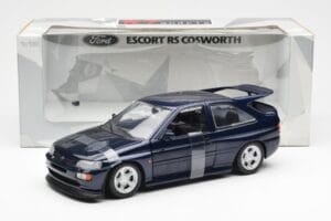 Ford Escort RS Cosworth Albastru Metallic UT Models 1:18 180082101-R1 Metal - imaginea 2 din 6