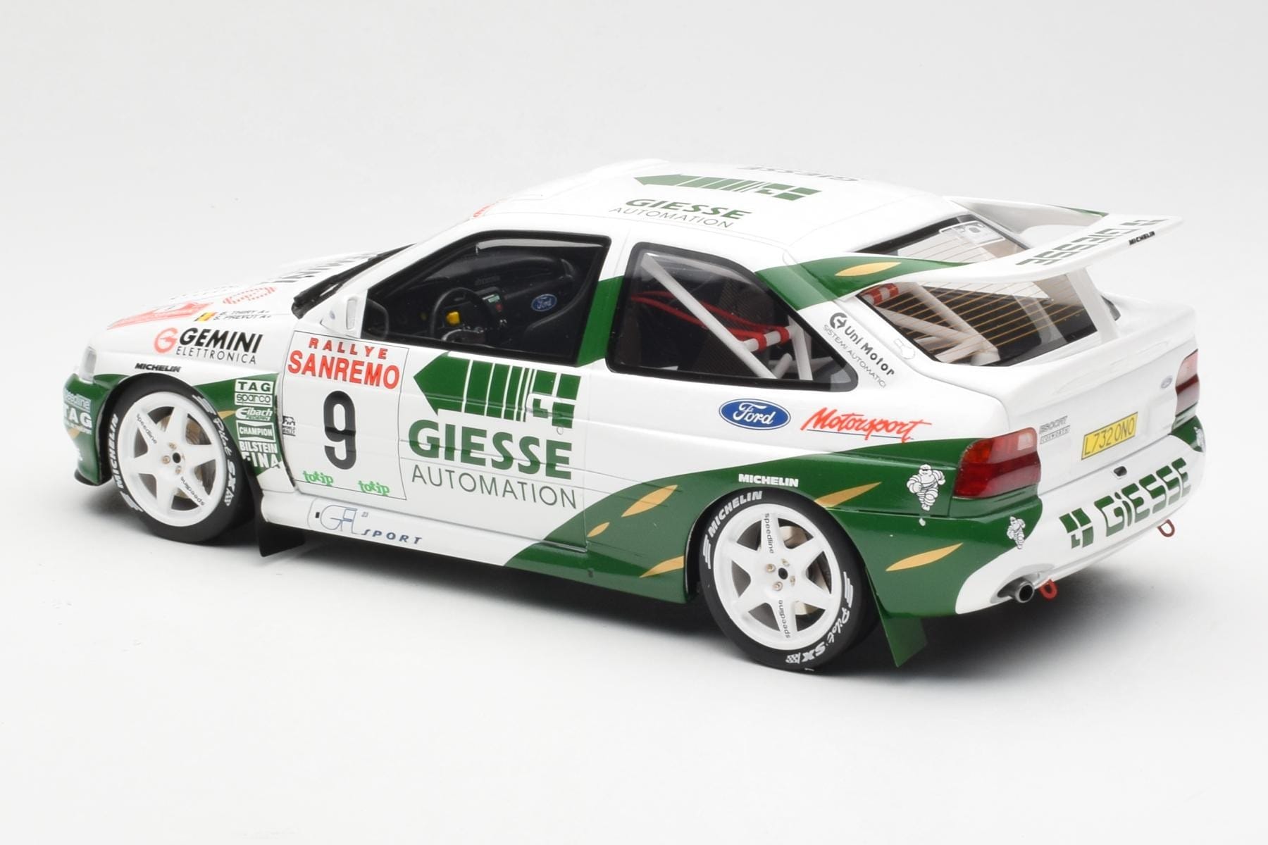 Ford Escort RS Cosworth B. Thiry / S. Prevot Rally San Remo 1994 Otto 1:18 OT1038 Rășină - imaginea 5 din 6