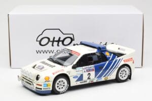 Ford RS200 Gr.B #2 S. Blomqvist / B. Berglund Lombard RAC Rally 1986 Otto 1:18 OT679 Rășină - imaginea 6 din 6