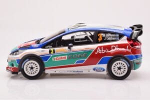Ford Fiesta RS WRC Ford Abu Dhabi #3 M. Hirvonen / J. Lehtinen Winner Rally Australia 2011 Minichamps 1:18 151110803 Metal - imaginea 3 din 6