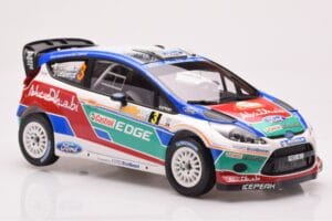 Ford Fiesta RS WRC Ford Abu Dhabi #3 M. Hirvonen / J. Lehtinen Winner Rally Australia 2011 Minichamps 1:18 151110803 Metal - imaginea 4 din 6