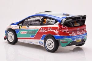 Ford Fiesta RS WRC Ford Abu Dhabi #3 M. Hirvonen / J. Lehtinen Winner Rally Australia 2011 Minichamps 1:18 151110803 Metal - imaginea 5 din 6