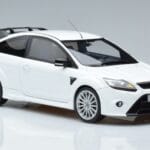 Ford Focus RS Mk2 Alb Otto 1:18 OT977 Rășină - image 4 of 6