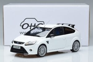 Ford Focus RS Mk2 Alb Otto 1:18 OT977 Rășină - imaginea 6 din 6