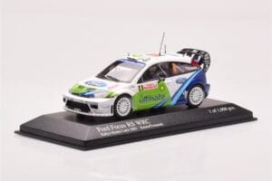 Ford Focus RS WRC #4 R. Kresta / J. Tomanek Rally Monte Carlo 2005 Minichamps 1:43 400058404 Metal - imaginea 2 din 4