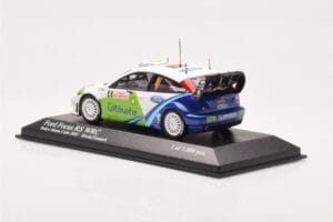 Ford Focus RS WRC #4 R. Kresta / J. Tomanek Rally Monte Carlo 2005 Minichamps 1:43 400058404 Metal - imaginea 3 din 4