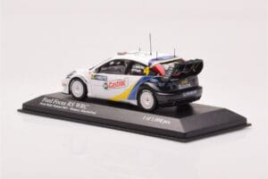 Ford Focus RS WRC #4 M. Martin / M. Park Neste Rally Finland Winners 2003 Minichamps 1:43 400038304 Metal - imaginea 3 din 4