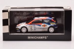 Ford Focus RS WRC #5 C. McRae / N. Grist Rally Acropolis Winner 2002 Minichamps 1:43 430028905 Metal - imaginea 4 din 4